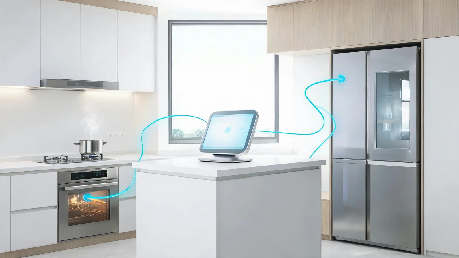 The AI-Powered Kitchen: How Smart Devices Are Revolutionizing Cooking, Connectivity, and Safety