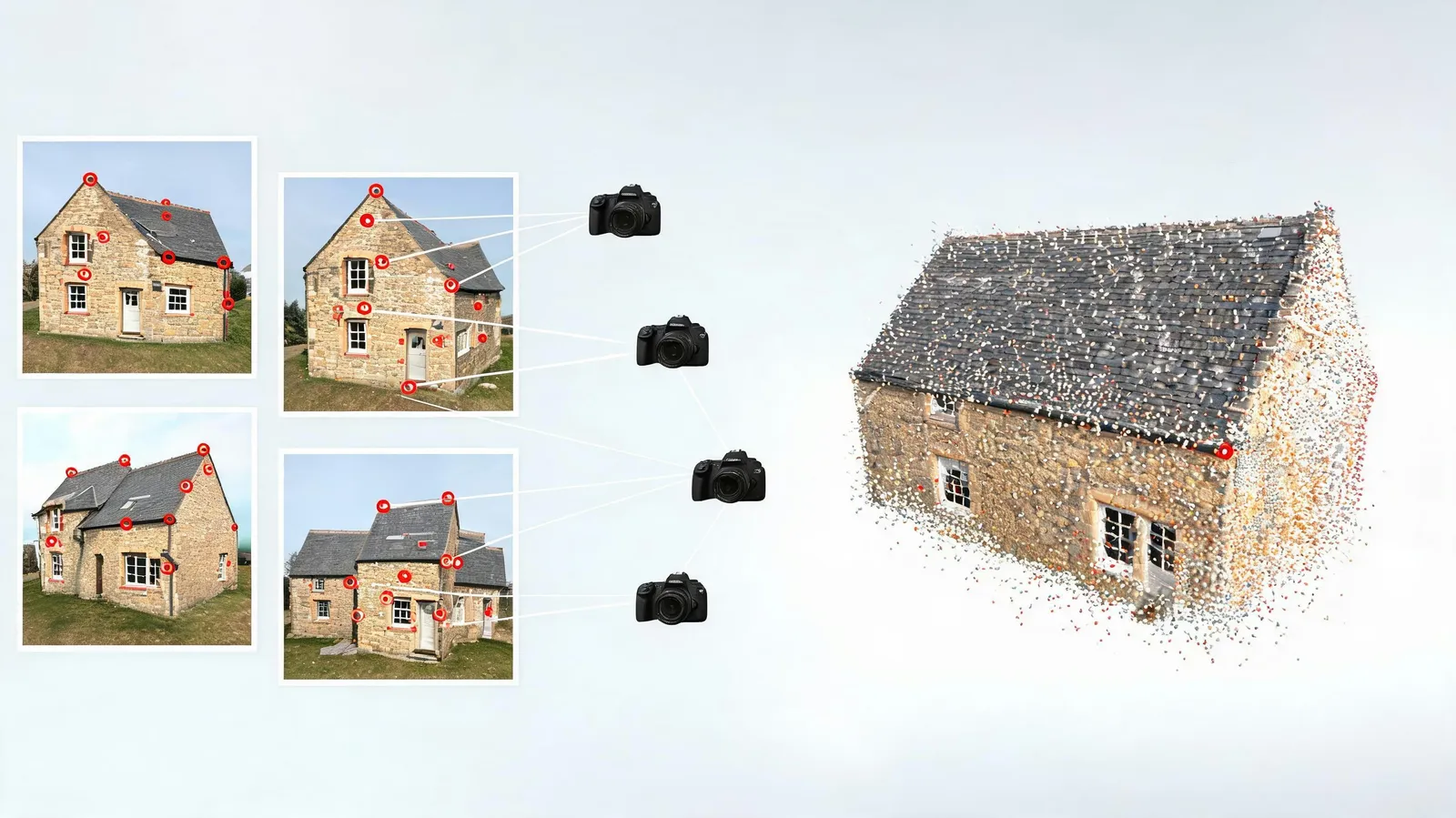 Turning Snapshots into Navigable Worlds: The Rise of Image-Based 3D Reconstruction