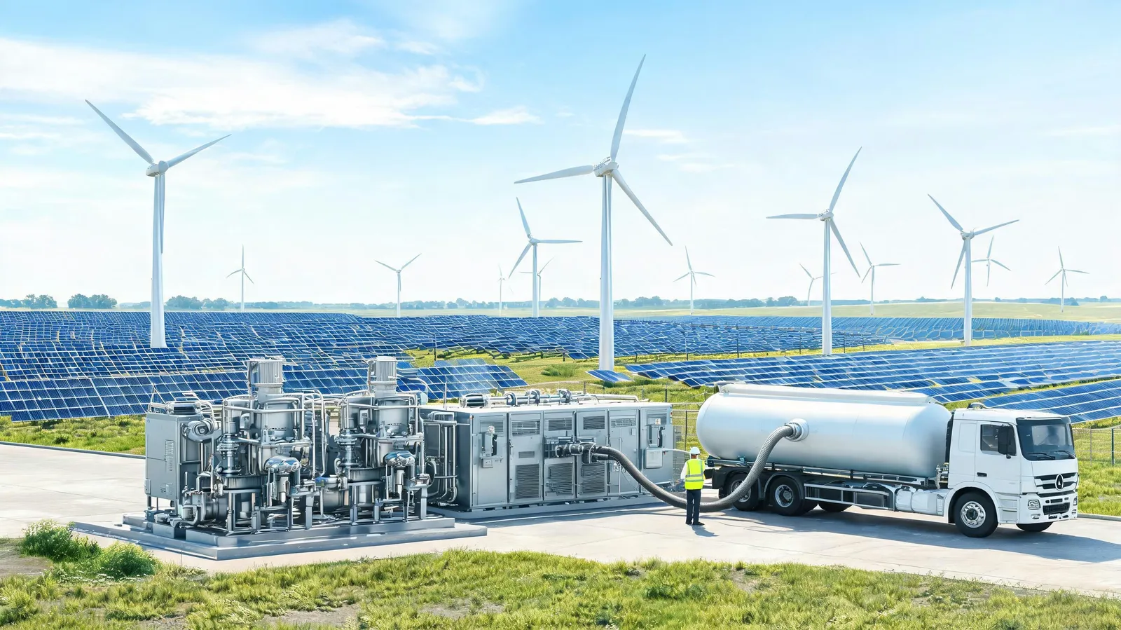 Three Pillars of the Energy Transition: Advanced Solar, Clean Hydrogen, and Carbon Valorization