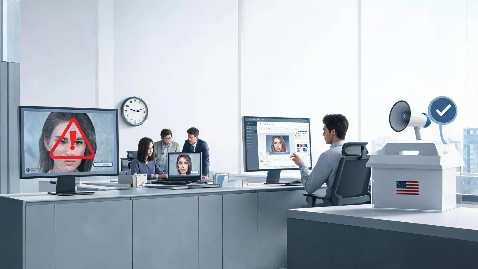 Defending Information Integrity: Deepfake Detection, Platform Policy, and the Fight Against Synthetic Media